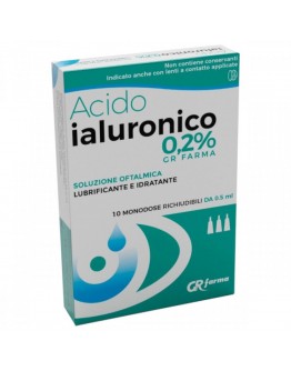 ACIDO IALURONICO 0,2% SOL OFT