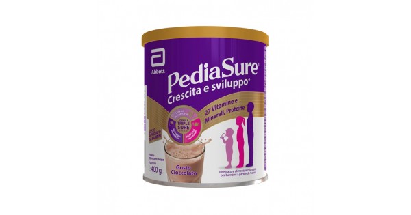 Pediasure Crescita & Sviluppo Rinforza Cioccolato 400g - VitaminCenter