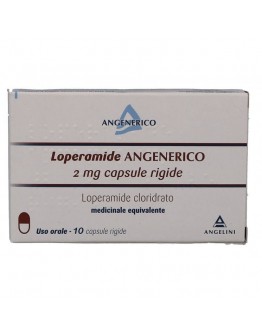 LOPERAMIDE ANGENERICO 10 CAPSULE 2mg