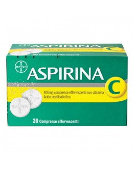 ASPIRINA C 20 COMPRESSE EFFERVESCENTI 400+240mg