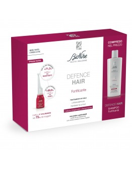 Bionike Defence Hair Fortificante bi-pack 21 Fiale da 6 ml + Shampoo 200ml