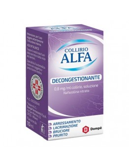 COLLIRIO ALFA DECONGESTIONANTE GOCCE 0,8mg/ml 10ml