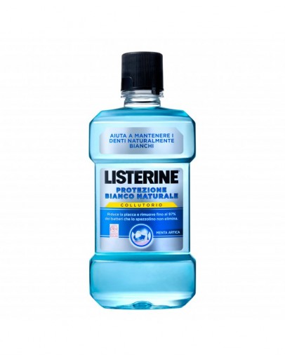 LISTERINE NATURAL WHITE PROTECTION 500ML