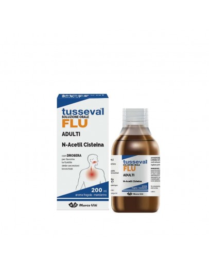 TUSSEVAL FLU SOLUZIONE ORALE 200ml VITI