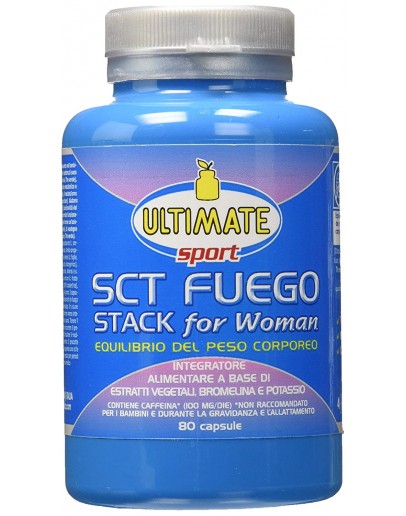 ULTIMATE SCT FUEGO STACK FOR WOMAN 80 Capsule equilibrio del peso corporeo