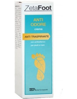 Zeta Foof Anti Odore Antitraspirante Crema Con Antibatterico 50ML