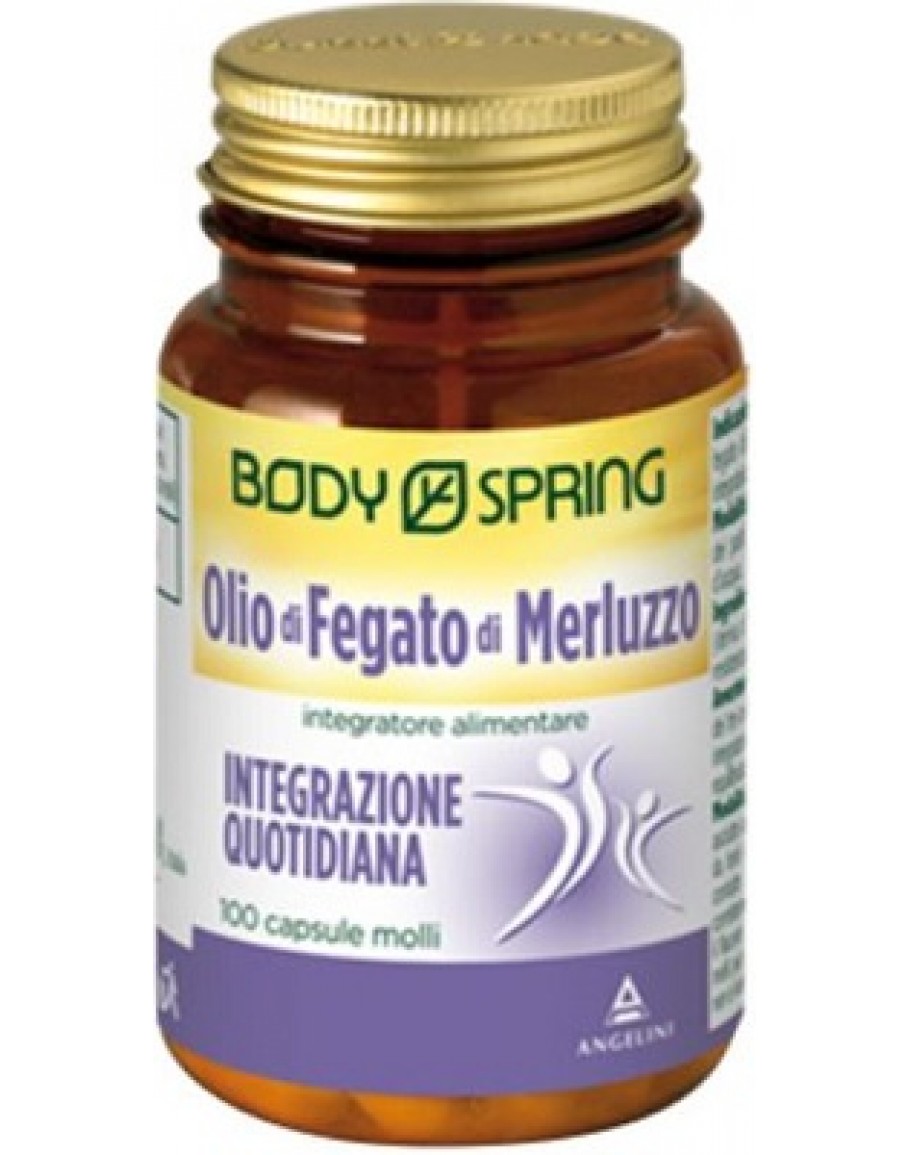 Body Spring Olio Fegato Di Merluzzo 100 Capsule