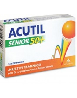 ACUTIL MULTIVITAMINICO SENIOR 50+ 24 COMPRESSE