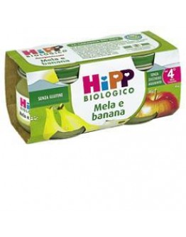 OMO HIPP Bio Mela Banana 2x80g