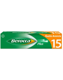 BEROCCA Plus 15 Compresse Effervescenti Gusto Arancia