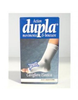 Welcome Pharma Spa DUPLA Caviglia Elastica Camel Taglia XL