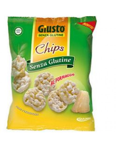 GIUSTO SENZA GLUTINE CHIPS FORMAGGIO 30G