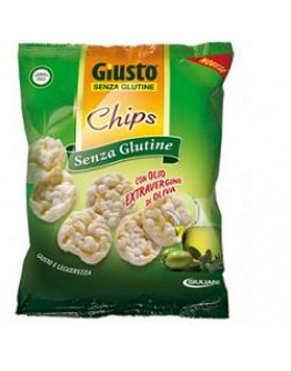 GIUSTO SENZA GLUTINE CHIPS OLIO EXTRA-VERGINE 30G