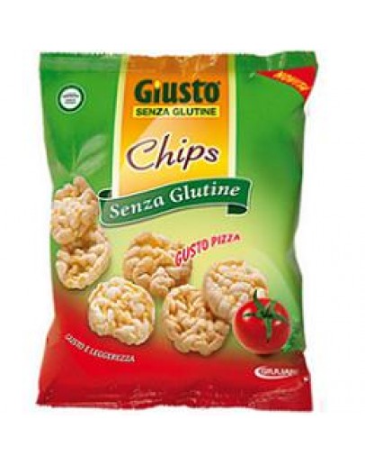 GIUSTO SENZA GLUTINE CHIPS PIZZA 30G