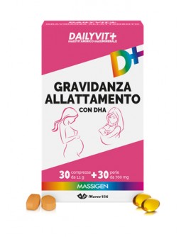 DAILYVIT+ GRAVIDANZA / ALLATTAMENTO 30 Perle + 30 Compresse