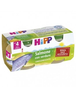 OMO HIPP Bio Salmone 2x80g