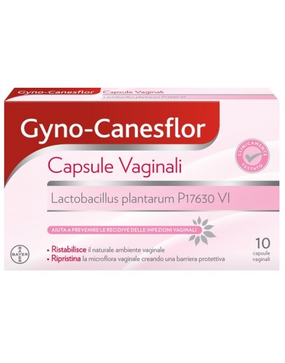 GYNO-CANESFLOR 10 Capsule Vaginali