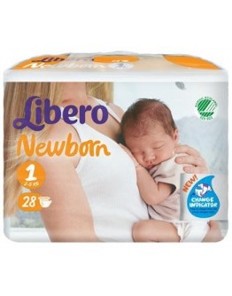 LIBERO New Born*1ø 2-5Kg 28pz