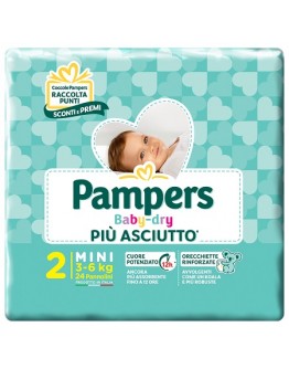 PAMPERS BABY DRY DOWNCOUNT MIN