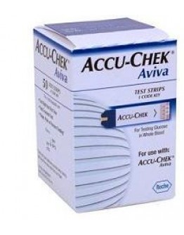 ACCUCHEK Aviva 50 Strisce