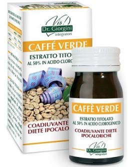 Dr. GIORGINI CAFFE' VERDE Estratto Titolato al 50% in Acido Clorogenico 60 Pastiglie