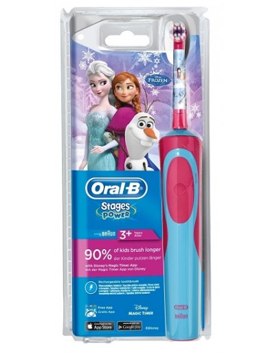 PROCTER & GAMBLE ORAL-B VITALITY KIDS STAGES FROZEN SPAZZOLINO ELETTRICO RICARICABILE BAMBINA 