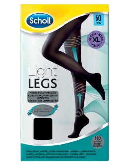 SCHOLL LIGHT LEGS 60 DEN XL NERO