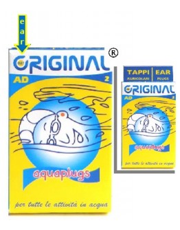 EAR Original Aquaplugs 2pz