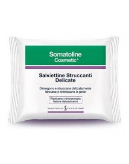 SOMATOLINE COSMETIC Viso Salviettine Struccanti Delicate 20pz
