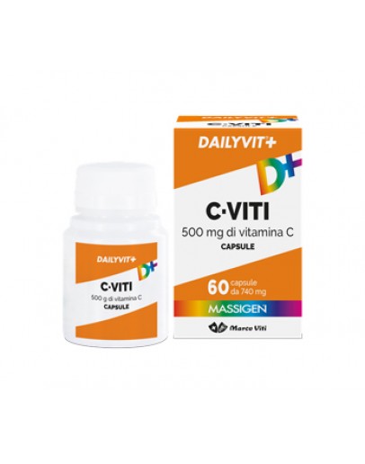 DAILYVIT+ C VITI 500MG di Vitamina C 60 Capsule