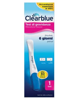 PROCTER & GAMBLE CLEARBLUE TEST DI GRAVIDANZA EARLY 1 TEST