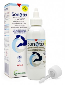VETAQUINOL SONOTIX Detergente Auricolare 120ml