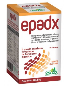 A.V.D REFORM srl EPADX Integratore per la Funzionalità Epatica 40 Capsule