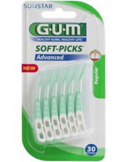 GUM Soft Picks Adv 30pz    650