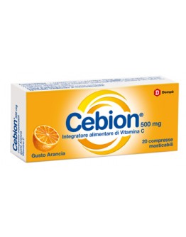 CEBION Compresse Masticabili Gusto Arancia Vitamina C 20 Compresse