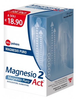 MAGNESIO 2 ACT MG Puro 300g