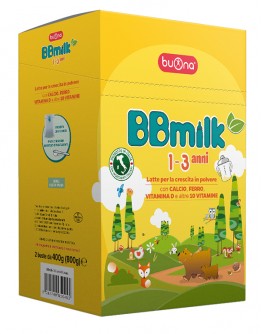 BB Milk 1-3 Anni Polv.800g