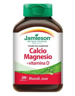 JAMIESON CALCIO MG VIT D200CPR