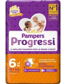PAMPERS PROG.N/Baby XL16+pz 6+