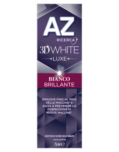 AZ Dentifricio 3D White Luxe Bianco Brillante 75ml