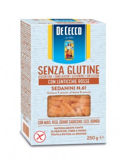DE CECCO Sedanini/Lent.250g
