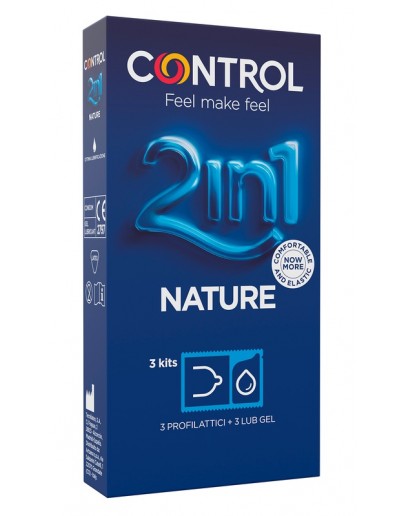 CONTROL 2in1 Nat+Nat Lube